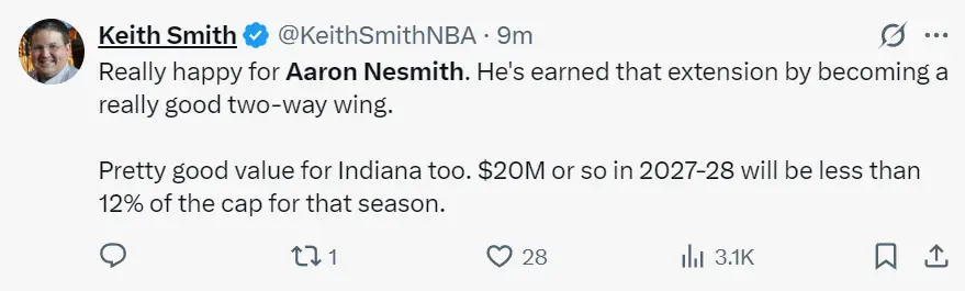 内史密斯续, 明显低于市 内史密斯续, 明显低于市